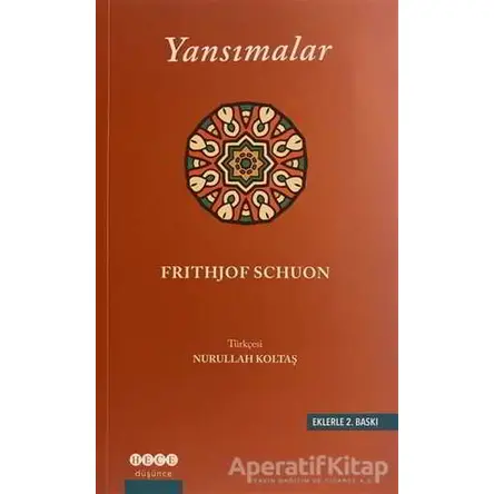 Yansımalar - Fritjof Schuon - Hece Yayınları