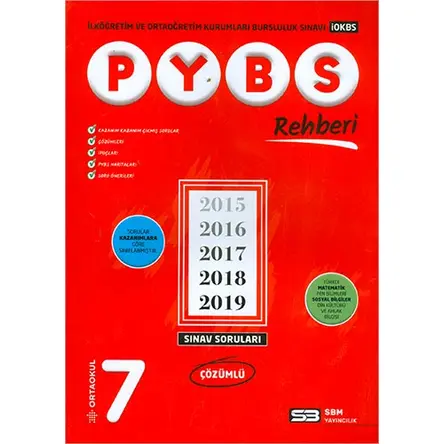 7.Sınıf PYBS Rehberi Soru Bankası Merkezi