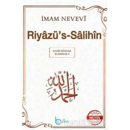 Riyazüs-Salihin (Küçük Boy, 2. Hamur) - İmam Nevevi - Beka Yayınları