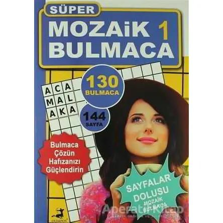 Süper Mozaik Bulmaca 1 - Kolektif - Olimpos Yayınları