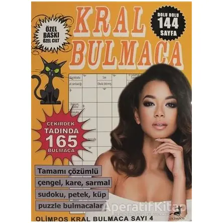 Kral Bulmaca Sayı 4 - Celal Kodamanoğlu - Olimpos Yayınları