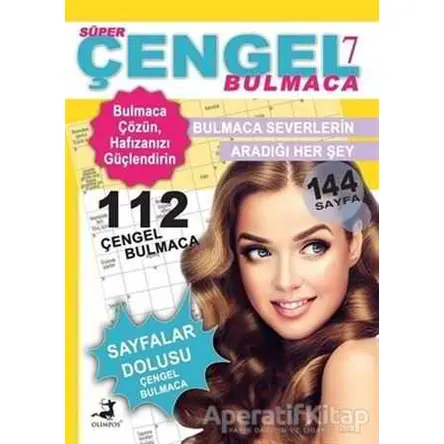 Süper Çengel Bulmaca 7 - Celal Kodamanoğlu - Olimpos Yayınları