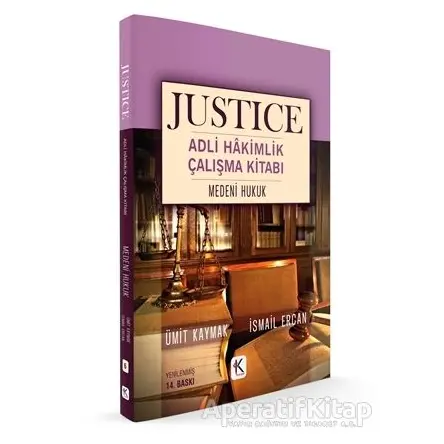Medeni Hukuk - Justice Adli Hakimlik Çalışma Kitabı - İsmail Ercan - Kuram Kitap