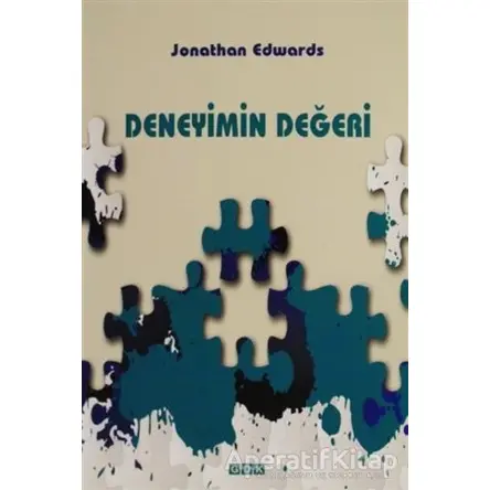Deneyimin Değeri - Jonathan Edwards - GDK Yayınları