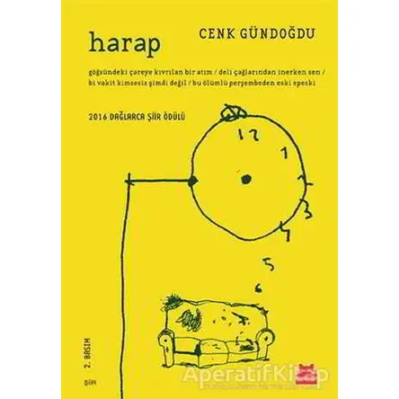 Harap - Cenk Gündoğdu - Kırmızı Kedi Yayınevi