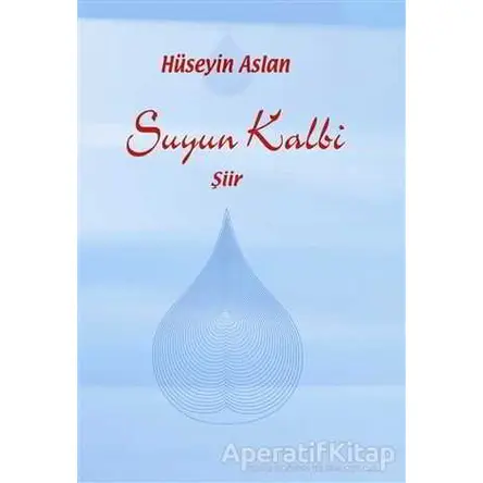 Suyun Kalbi - Hüseyin Aslan - Artshop Yayıncılık