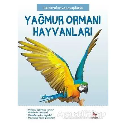 Yağmur Ormanı Hayvanları - İlk Sorular ve Cevaplarla - Camilla de la Bedoyere - Almidilli