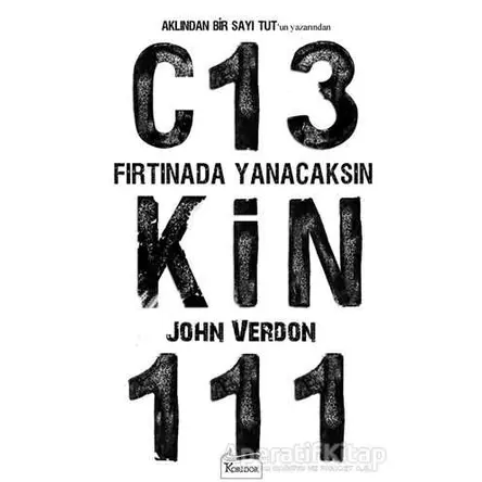 Fırtınada Yanacaksın - John Verdon - Koridor Yayıncılık