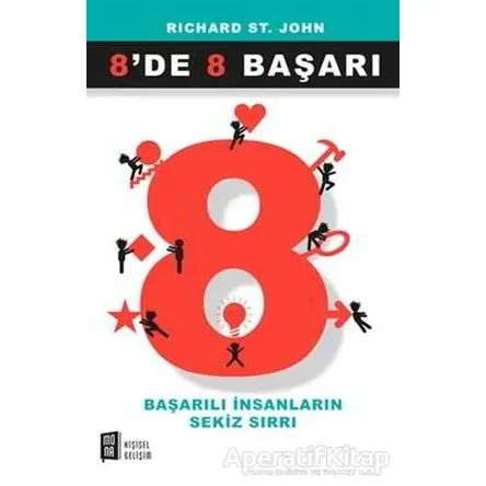 8’de 8 Başarı - Richard St. John - Mona Kitap