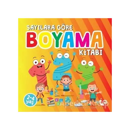Sayılara Göre Boyama Kitabı - Sunguralp Şolpan - Çikolata Yayınevi