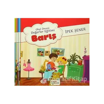 Okul Öncesi Değerler Eğitimi (5 Kitap Takım) - İpek Şener - Akademi Çocuk