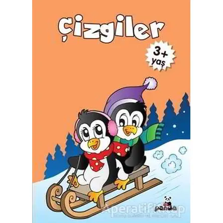 Çizgiler +3 Yaş - Deniz Gökmeriç - Beyaz Panda Yayınları