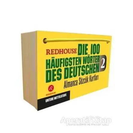 Die 100 Haufigsten Wörter des Deutschen 2 - Almanca Sözlük Kartları - Kolektif - Redhouse Yayınları