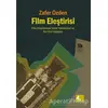 Film Eleştirisi - Zafer Özden - İmge Kitabevi Yayınları