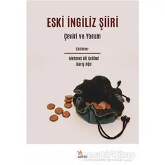 Eski İngiliz Şiiri - Barış Ağır - Kriter Yayınları