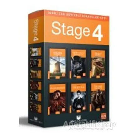 İngilizce Hikaye Seti Stage 4 (6 Kitap Takım) - Kolektif - MK Publications