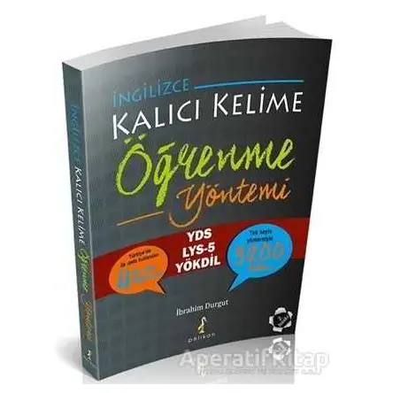 İngilizce Kalıcı Kelime Öğrenme Yöntemi - İbrahim Durgut - Pelikan Tıp Teknik Yayıncılık