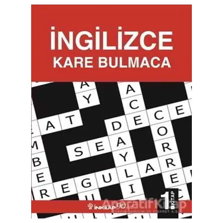 İngilizce Kare Bulmaca 1. Kitap - Kolektif - İnkılap Kitabevi