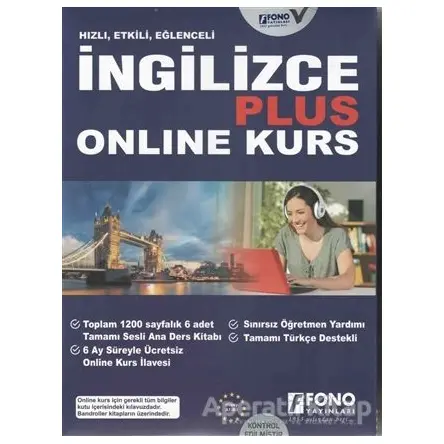 İngilizce Plus Online Kurs - Kolektif - Fono Yayınları