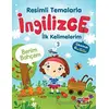 Resimli Temalarla İngilizce İlk Kelimelerim 3 - Benim Bahçem - Kolektif - Dikkat Atölyesi Yayınları