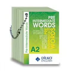 Pre Intermediate Words A2 İngilizce Kelime Kartı - Dilko Yayıncılık
