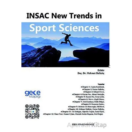 İNSAC New Trends in Sport Sciences - Mehmet Dalkılıç - Gece Kitaplığı