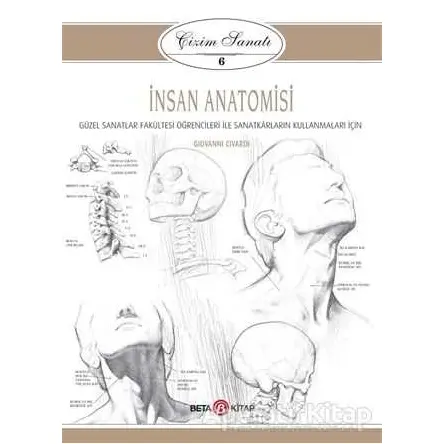 İnsan Anatomisi - Çizim Sanatı 6 - Giovanni Civardi - Beta Kitap