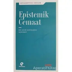 Epistemik Cemaat - Hüsamettin Arslan - Paradigma Yayıncılık