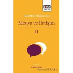 Halkbilimi Bağlamında Medya ve İletişim II - Samet Kılıç - Eğitim Yayınevi - Bilimsel Eserler