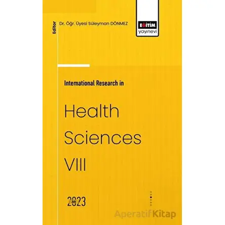 International Research in Health Sciences VIII