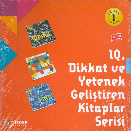 IQ Dikkat ve Yetenek Geliştiren Kitaplar Serisi 7-9 Yaş Level 1 - Tüzder