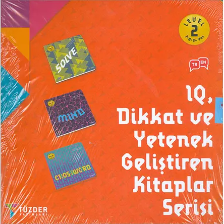 IQ Dikkat ve Yetenek Geliştiren Kitaplar Serisi Level 2 (7-8-9 Yaş) (3 Kitap Takım)