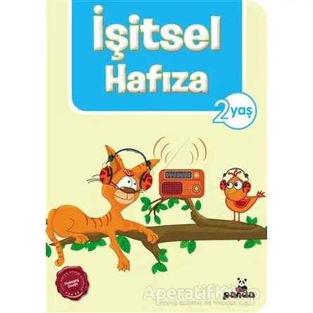 İşitsel Hafıza 2 Yaş - Afife Çoruk - Beyaz Panda Yayınları