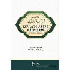 Kıraat-i Aşere Kaideleri - Abdullah Boz - Şifa Yayınevi