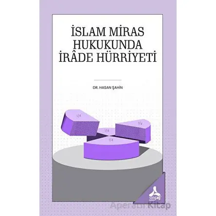 İslam Miras Hukukunda İrade Hürriyeti - Hasan Şahin - Sonçağ Yayınları