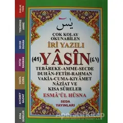 Çok Kolay Okunabilen İri Yazılı 41 Yasin (Çanto Boy, Kod: 165) - Kolektif - Seda Yayınları