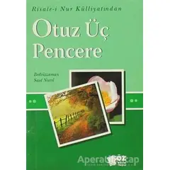 Otuz Üç Pencere (Mini Boy) - Bediüzzaman Said-i Nursi - Söz Basım Yayın