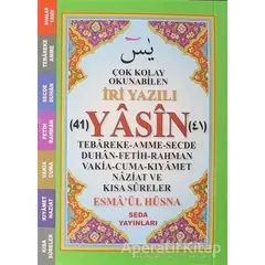 Çok Kolay Okunabilen İri Yazılı 41 Yasin (Cep Boy, Kod: 164) - Kolektif - Seda Yayınları