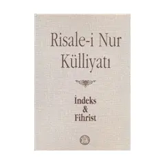 Risale i Nur Külliyatı İndex ve Fihristi (Büyük Boy) - Kolektif - Nesil Yayınları