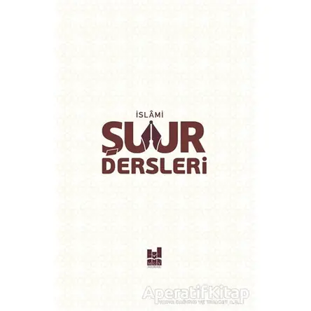 İslami Şuur Dersleri - Kolektif - Mgv Yayınları