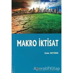 Makro İktisat - Emin Ertürk - Alfa Aktüel Yayınları