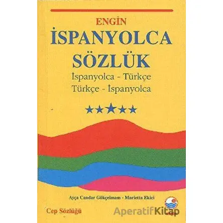 İspanyolca Sözlük (Cep Sözlüğü) - Ayça Candar Gökçeimam - Engin Yayınevi