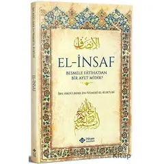 El İnsaf - İbni Abdil - Berr - İtisam Yayınları