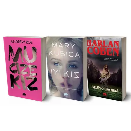 İyi Kız - Mucize Kız - Özlüyorum Seni Üçlü Kitap Seti Martı Yayınları