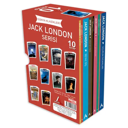 Jack London Seti 10 Kitap Dünya Klasikleri Aperatif Kitap Yayınları