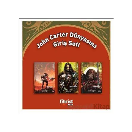 John Carter Dünyasına Giriş Seti - Edgar Rice Burroughs - Fihrist Kitap
