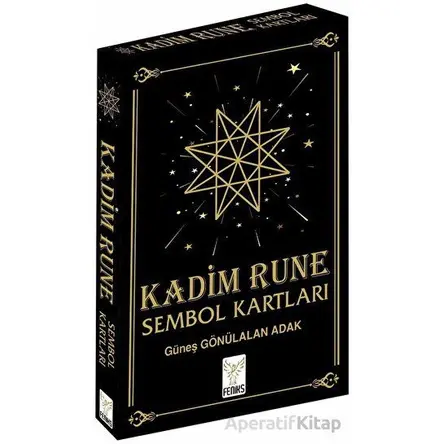 Kadim Rune Sembol Kartları  / Kutulu 36 Kart - Güneş Gönülalan Adak - Feniks Yayınları