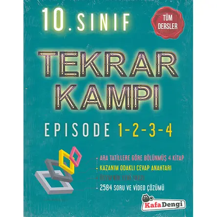 KafaDengi 10.Sınıf Tüm Dersler Tekrar Kampı