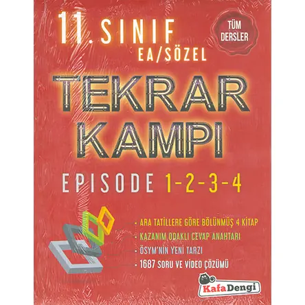 KafaDengi 11.Sınıf Tüm Dersler Tekrar Kampı (EA-Sözel)