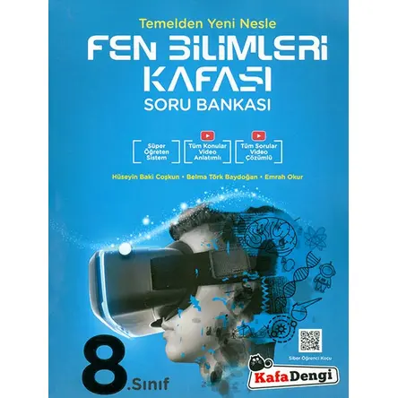 Kafadengi 8.Sınıf Fen Bilimleri Kafası Tümü Video Çözümlü Soru Bankası